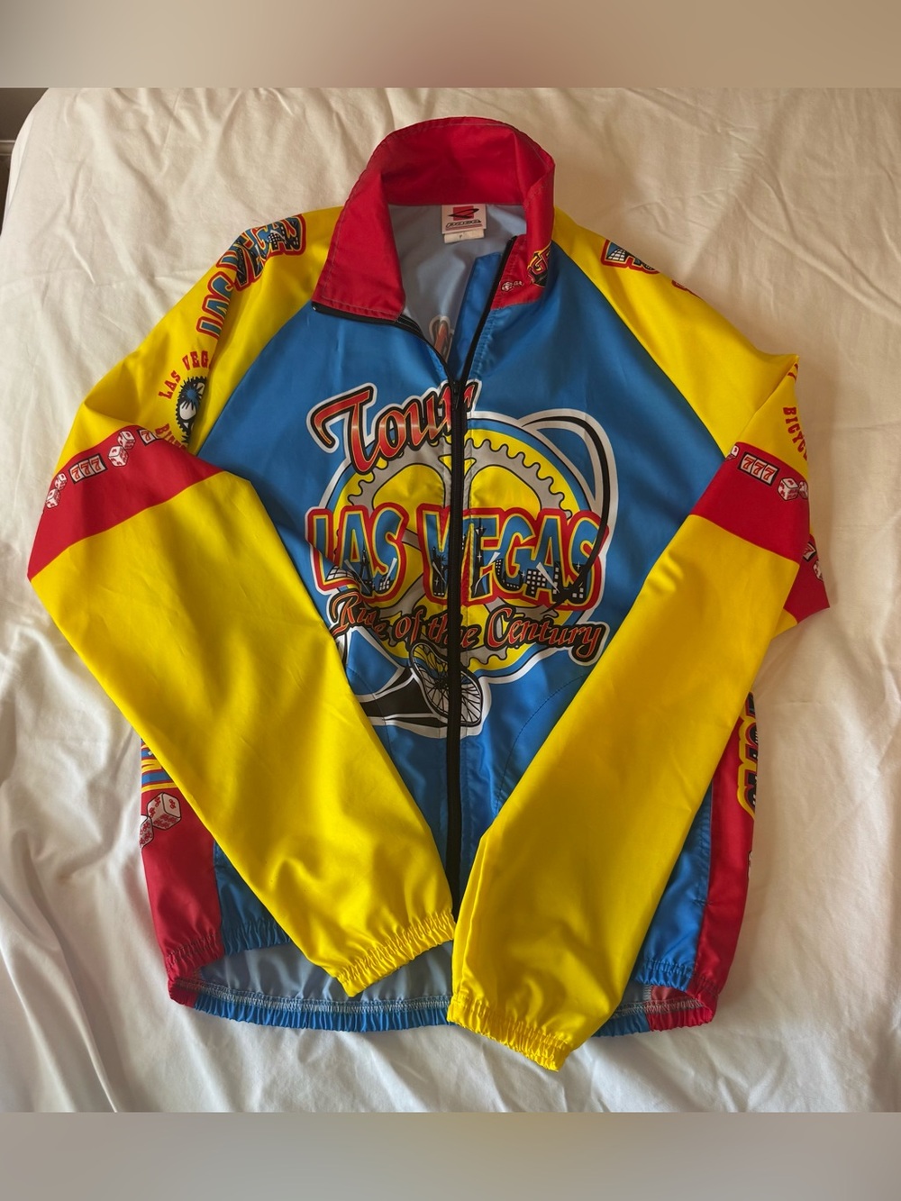 Pace Sportswear LAS VEGAS
TOUR Ride of the Century Cycling
Lightweight Jacket XL